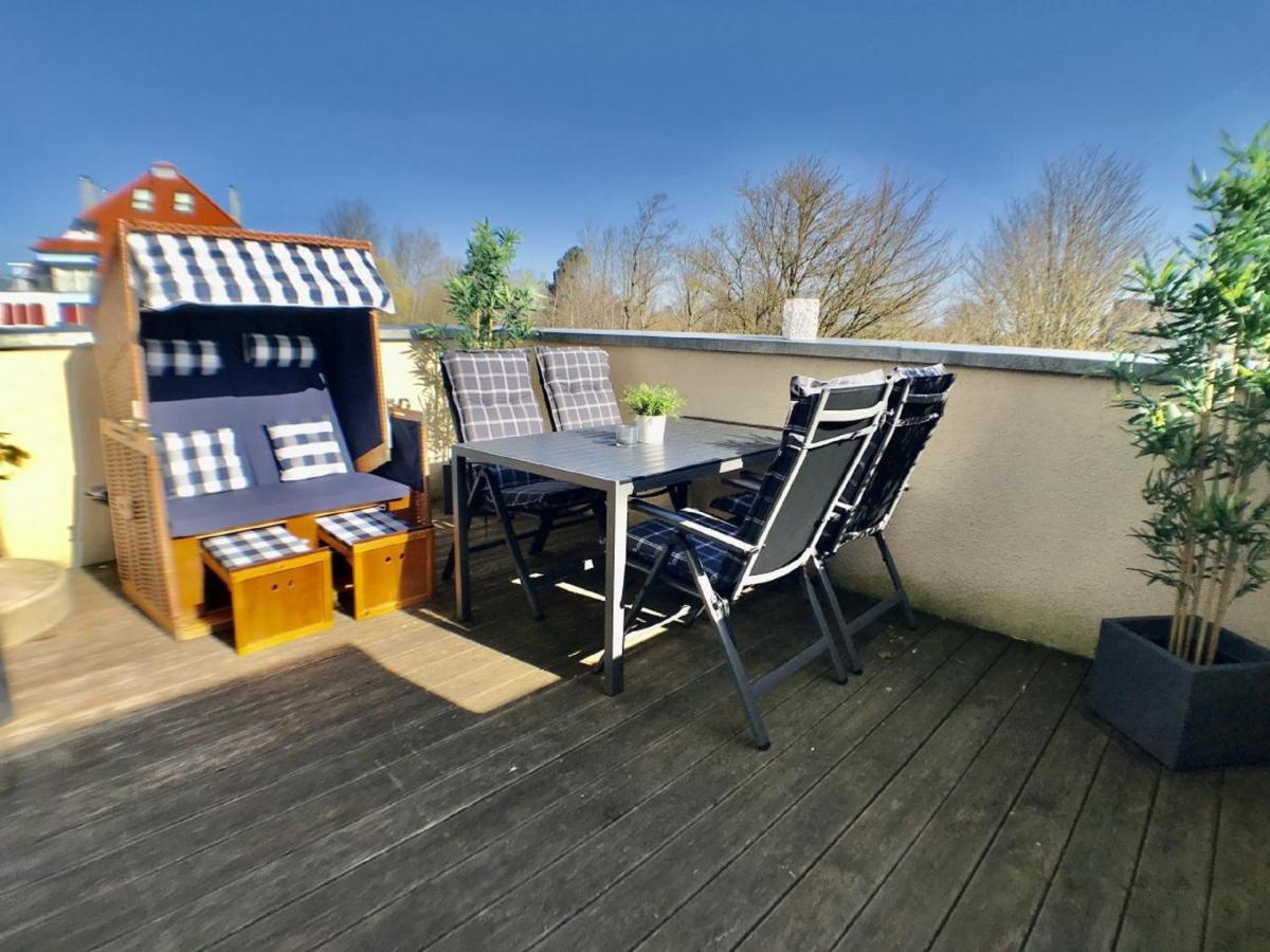 Leuchtturm Leuchtturm 7 - Dachterrasse Mit Meerblick Apartment Grossenbrode Bagian luar foto